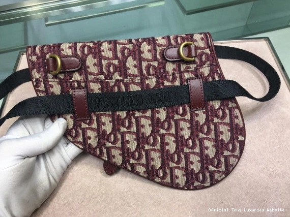Tony Luxuries OBLIQUE BELT diro BAG 0806